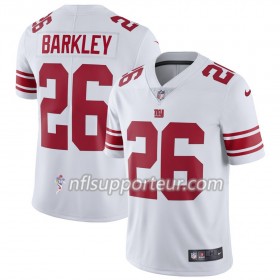 Maillot Homme New York Giants Saquon Barkley 26 Nike Blanc